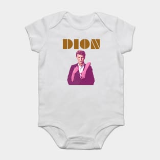 Dion // Alone With A Music Icon 60s FanArt Baby Bodysuit